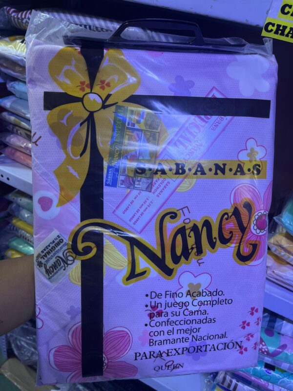 SABANAS NANCY DE 2 PLAZAS(diseños se eligen segun stock en la llamada de despacho) - Imagen 7