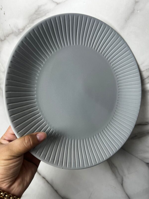 PLATO REDONDO COLORES LOZA (COLOR SE ELIGE EN LLAMADA) - Imagen 3