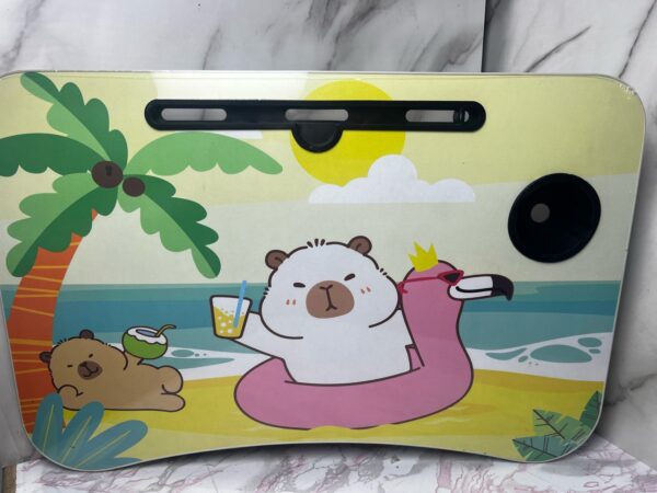 MESA DE LAPTOP CAPIBARA FOTO REFERENCIAL (DISEÑO SE ELIGE EN LLAMADA ) - Imagen 6