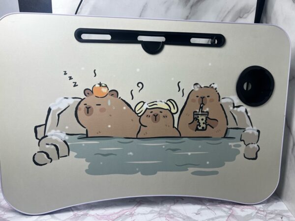 MESA DE LAPTOP CAPIBARA FOTO REFERENCIAL (DISEÑO SE ELIGE EN LLAMADA ) - Imagen 13