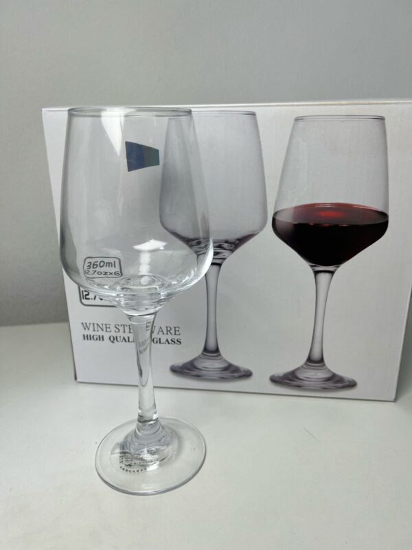 SET DE COPAS DE VIDRIO X6