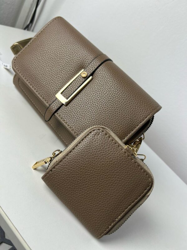 CARTERA BRIANA CON MONEDERO (COLOR SE ELIGE EN LLAMADA) - Imagen 5