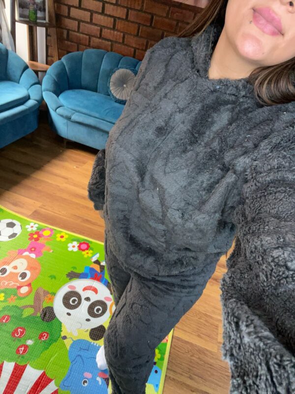 PIJAMA AFELPADA (COLOR SE ELIGE EN LLAMADA TALLA STANDAR - Imagen 7