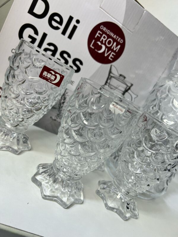 SET JARRA + VASOS DE VIDRIO (EN CAJA ) - Imagen 5
