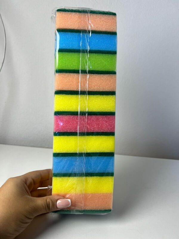 SET ESPONJITA PARA LAVAR X10
