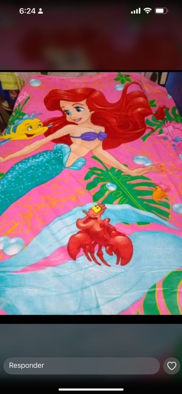MANTAS DISNEY PIEL DE DURAZNO(DISEÑOS SE ELIGEN EN LLAMADA ) - Imagen 3