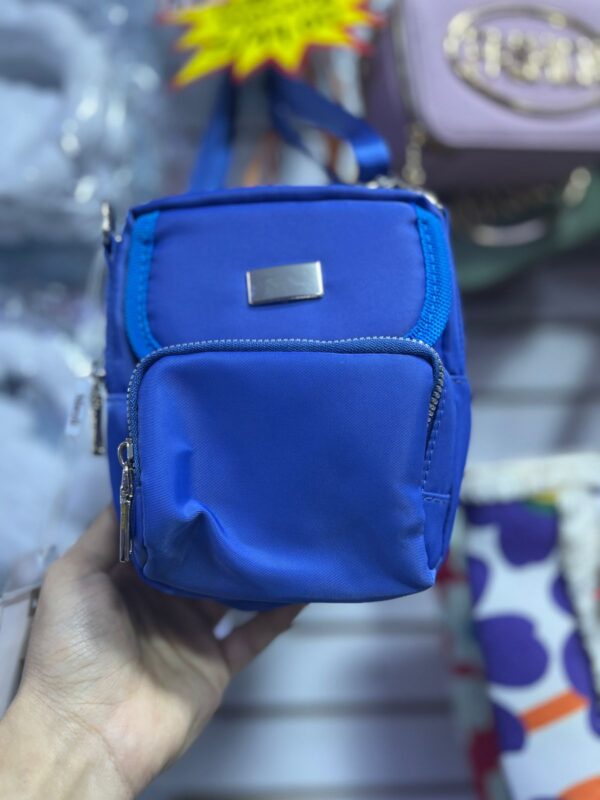 MORRAL Y MOCHILA (DISPONIBLE EN COLOR AZUL Y NARANJA) - Imagen 3