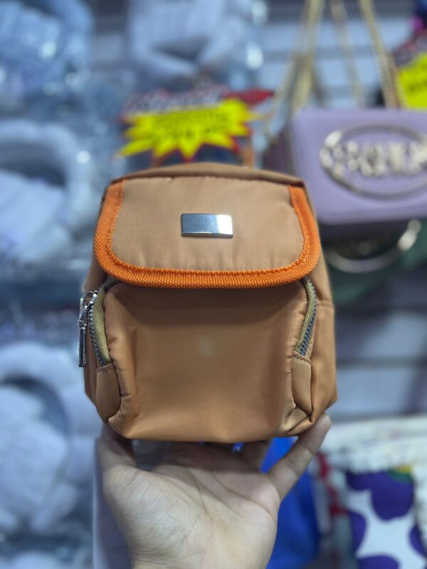 MORRAL Y MOCHILA (DISPONIBLE EN COLOR AZUL Y NARANJA) - Imagen 2
