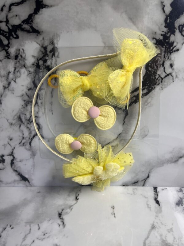 KIT DE VINCHA+ COLETS DE BEBE - Imagen 8