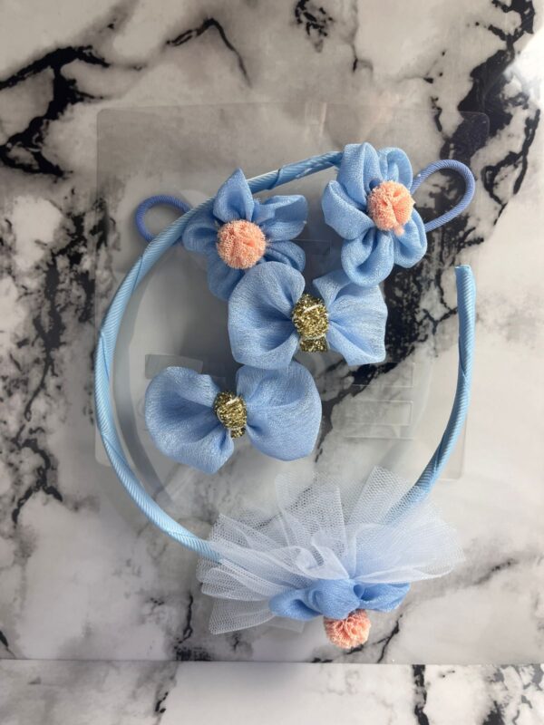 KIT DE VINCHA+ COLETS DE BEBE - Imagen 9