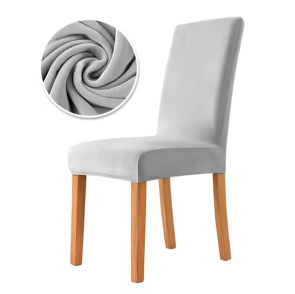 FORRO DE SILLA (EN LLAMADA SE ELIGE COLOR ENTERO O DISEÑO ) - Imagen 4