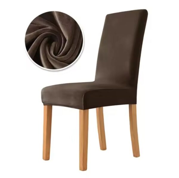 FORRO DE SILLA (EN LLAMADA SE ELIGE COLOR ENTERO O DISEÑO ) - Imagen 6