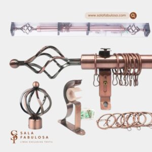 TUBO DE CORTINA  DE SALA 3M