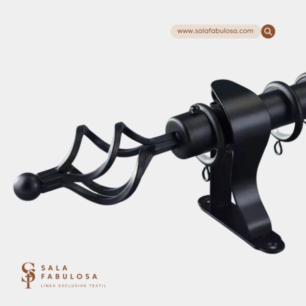TUBO DE CORTINA  DE SALA 3M - Imagen 2