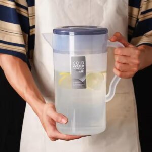 JARRA DE PLASTICO + VASOS