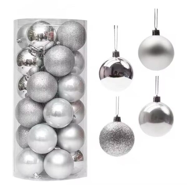 SET DE ESFERAS NAVIDEÑAS X24 - Imagen 4