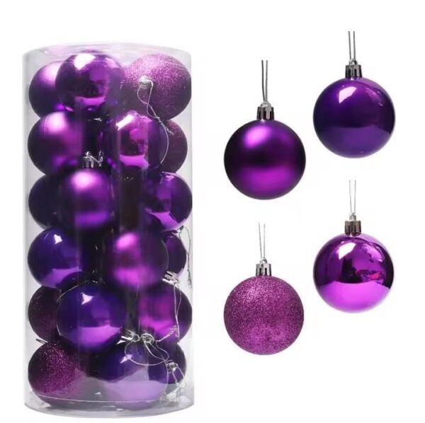 SET DE ESFERAS NAVIDEÑAS X24 - Imagen 7