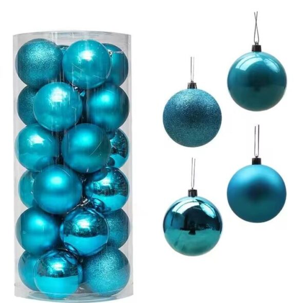 SET DE ESFERAS NAVIDEÑAS X24 - Imagen 5