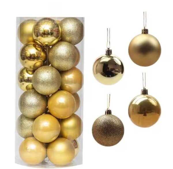 SET DE ESFERAS NAVIDEÑAS X24 - Imagen 8