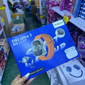 RELOJ INTELIGETE + PARLANTE + AURICULAR + CABLE RETRACTIL