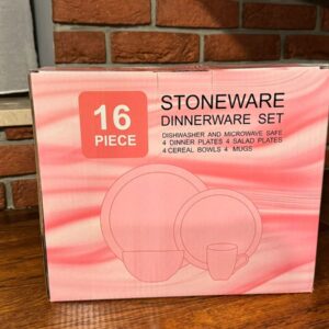 SET DE VAJILLAS DE LOZA (16 PIEZAS COLOR SE ELIGE EN LLAMADA )