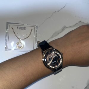 RELOJ DE DAMA + COLLAR