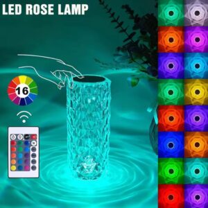 LAMPARA COLORES TACTIL