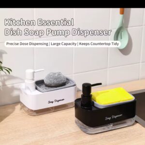 DISPENSADOR DE LAVA VAJILLA Y JABÓN LIQUIDO