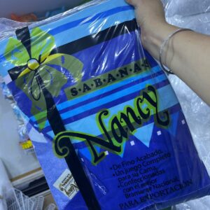 SABANA NANCY 1. 1/2 PLAZA (DISEÑO SE ELIGE EN LLAMADA)