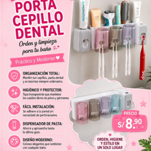 PORTA CEPILLO DENTAL