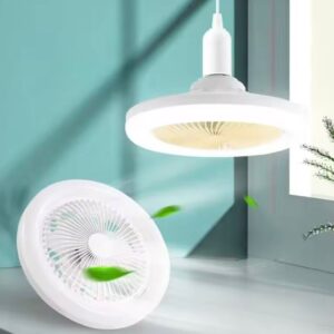 FOCO VENTILADOR MOVIBLE EN CAJA 50 W + CONTROL