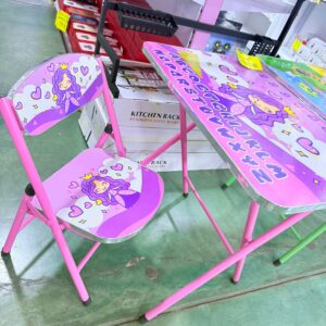 MESITA +SILLA PLEGABLE DISEÑOS E ELEIGE EN LLAMADA