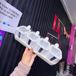 CONDIMENTERO DE PLASTICO  (COLOR SE ELIGE EN LLAMADA )