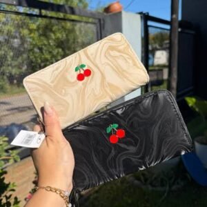 BILLETERA CEREZA (FOTO REFERENCIAL - COLORES SE ELIGEN EN LLAMADA)