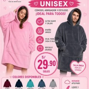 POLERON UNISEX  (COLOR SE ELIGE EN LLAMADA )+ COLORES