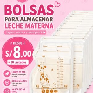 PACK DE BOLSAS DE ALMACENAMIENTO DE LECHE