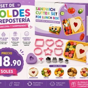SET DE MOLDES PARA REPOSTERIA