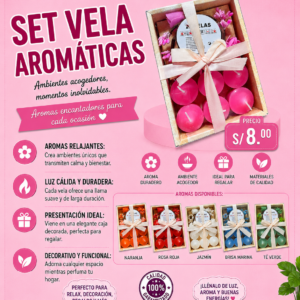 SET VELA AROMATICAS