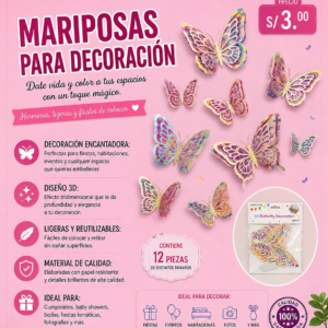 MARIPOSAS PARA DECORACION