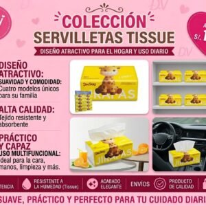 SERVILLETA TISSUE 3000PAÑITOS