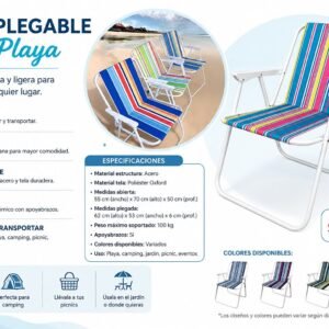 SILLA PLEGABLE