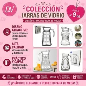JARRA DE VIDRIO