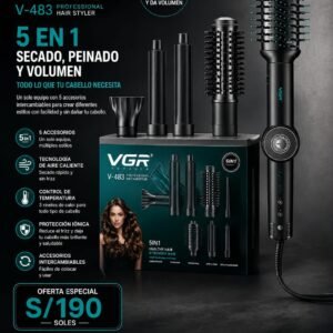 CEPILLO 5 EN 1 VGR PREMIUM