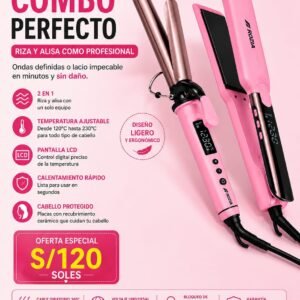 PACK DE PLANCHA + TENAZA ROZIA
