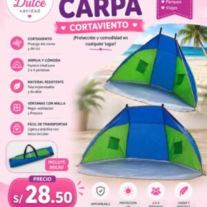 MEDIA CARPA CORTAVIENTO