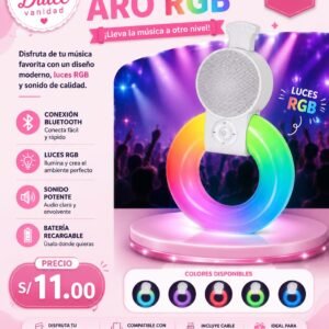 PARLANTE ARO RGB
