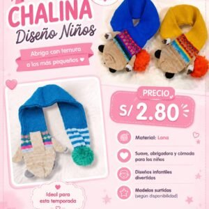 CHALINA  DISEÑOS NIÑOS