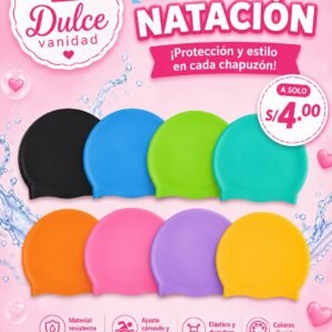 GORRO DE NATACION (COLOR SE ELIGE EN LLAMADA )
