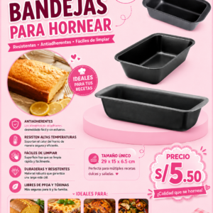 BANDEJAS PARA HORNEAR
