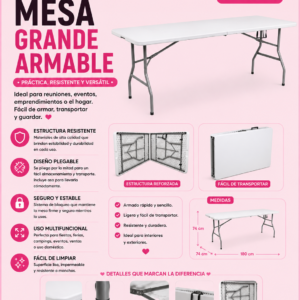 MESA GRANDE ARMABLE